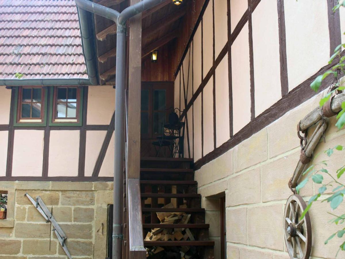 Ferienwohnung Koppelblick Pfarrweisach Exterior foto
