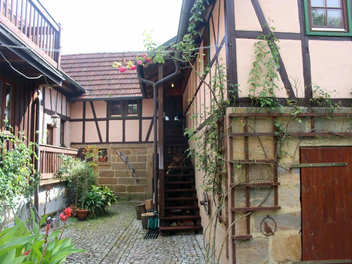 Ferienwohnung Koppelblick Pfarrweisach Exterior foto